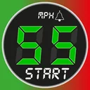 スピードメーター 55 Start。GPS 速度計+HUD app icon