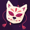 Animated CAT HEADS Stickers app icon