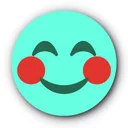 ターコイズ絵文字・ステッカー app icon