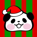パンダぁー クリスマスステッカー app icon