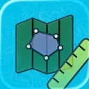 土地測量 - 面積・距離の測量・計算・計測 app icon