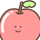 ゆるかわリンゴのステッカー app icon