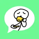 棒人間 スティックマンのステッカー app icon