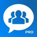 連絡先グループプロメール、テキスト app icon