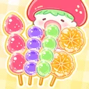 フルーツ飴の達人 - ドバイもち、パフェ、ASMR、モッパン app icon
