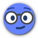 BLUE Emoji • Stickers app icon