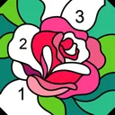 Happy Color® – 数字で塗り絵と色ぬりえ app icon