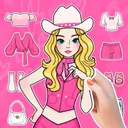 Paper Doll Makeover & Dress Up app icon