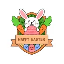 Páscoa GIF Stickers app icon
