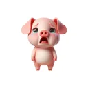 Sad Piglet Stickers app icon