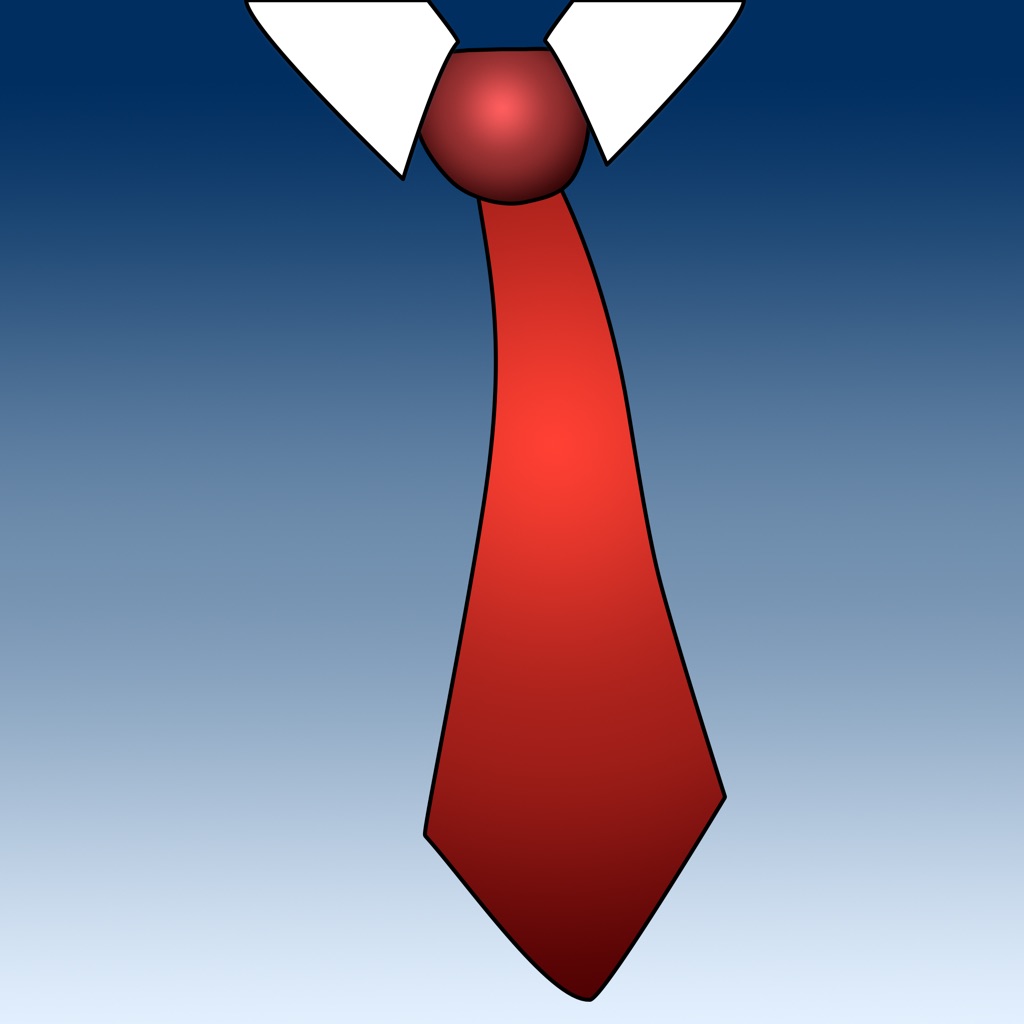 vTie Premium - guia de gravata - tie a tie guide with style for occasions like a business meeting, interview, wedding, party app icon captured 2026-08-13