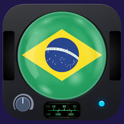 Rádio Brasil FM e AM ao Vivo Google Play icon captured 2026-08-15