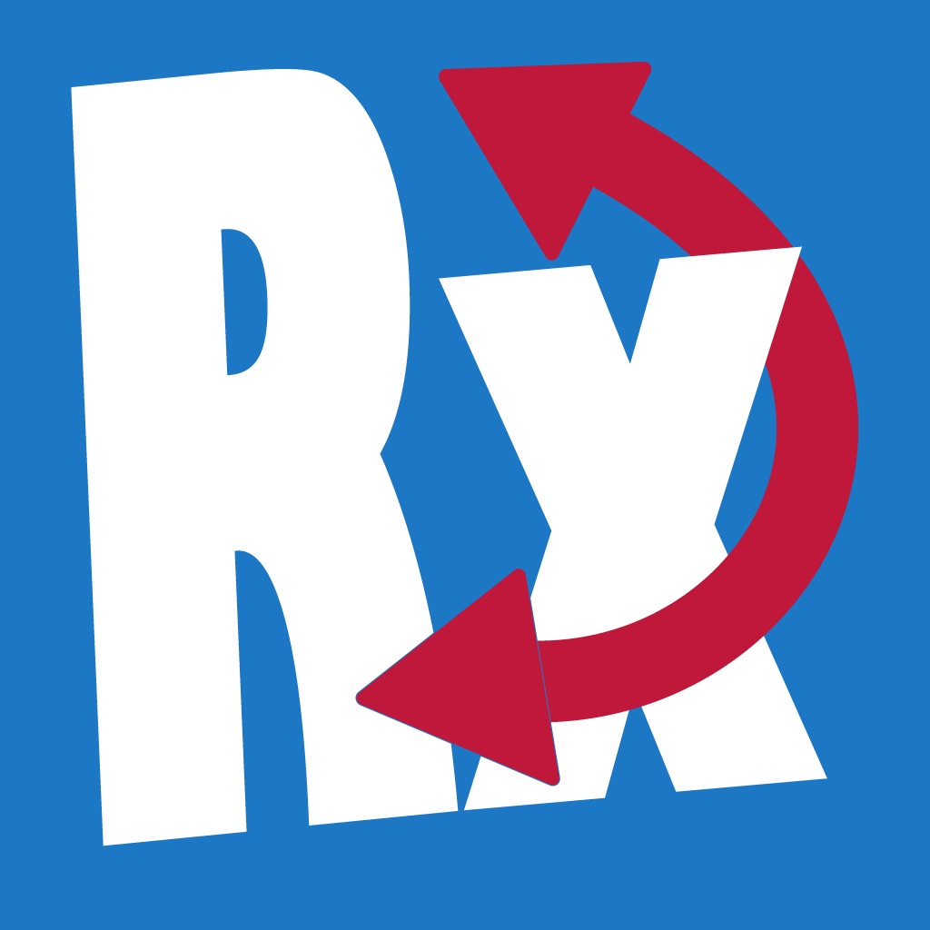 RxFlip app icon captured 2026-08-12
