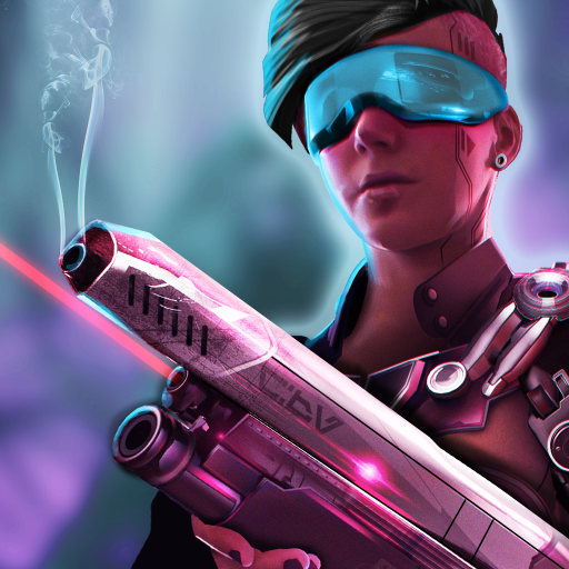 Neon Chrome Google Play icon captured 2026-08-13