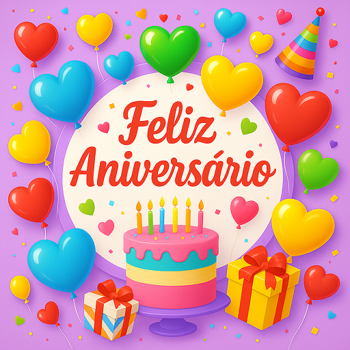 Convite de Aniversario Google Play icon captured 2026-08-16