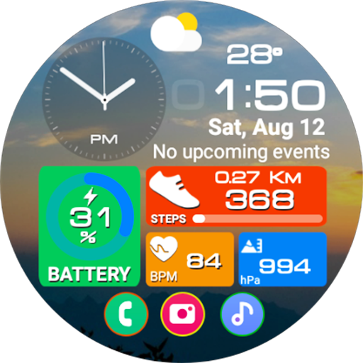 Tiles Sport Weather NTV562 Google Play icon captured 2026-08-14