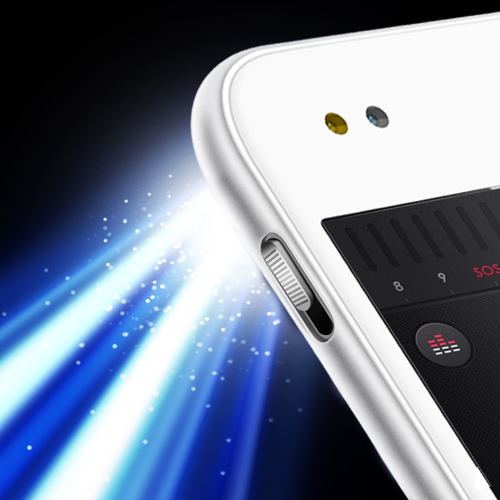 Flashlight for iPhone + iPad app icon captured 2026-08-12