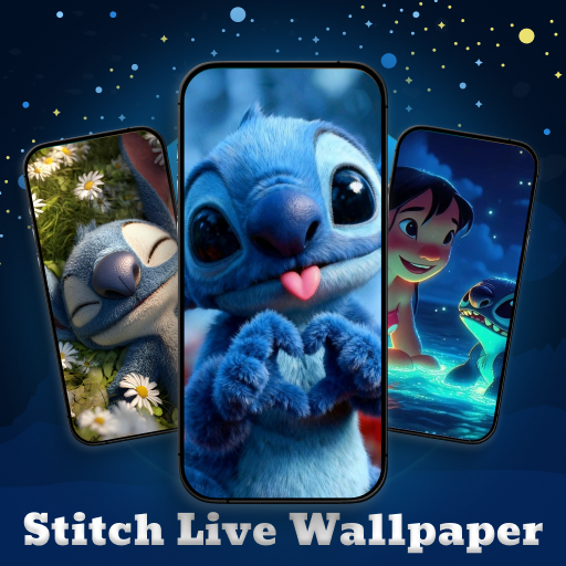 Stitch Cute Live Wallpaper HD Google Play icon captured 2026-08-14