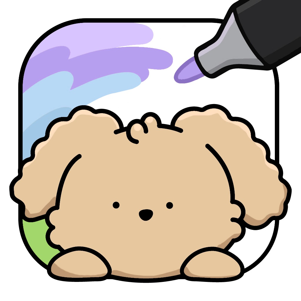 Color Goods™ - Coloring Games app icon captured 2026-08-12