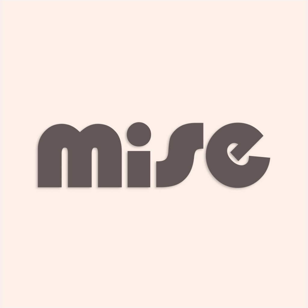 Mise: A minimalist recipe box app icon