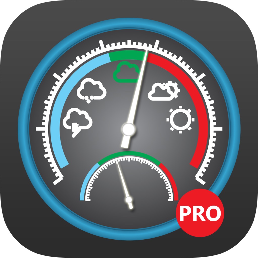 Barómetro Plus - Altímetro PRO app icon captured 2026-08-13