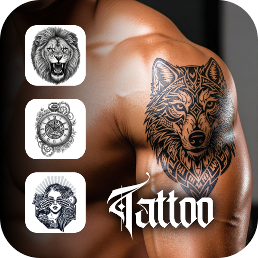 Tattoo Design: Tattoo Creation Google Play icon captured 2026-08-13