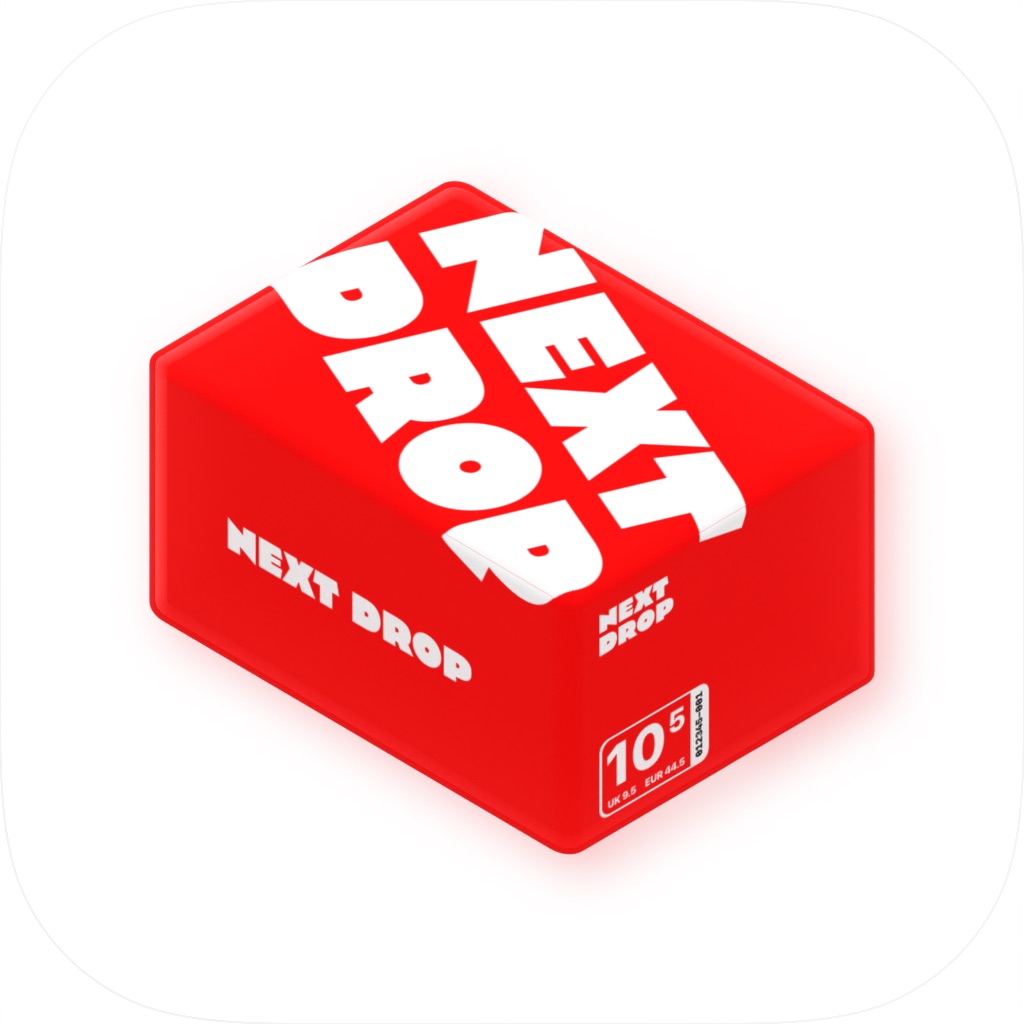 Next Drop – Sneaker Releases app icon captured 2026-08-14