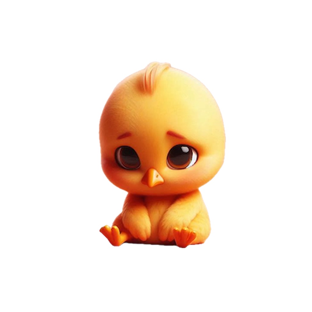 Sad Chick Stickers app icon captured 2026-08-11