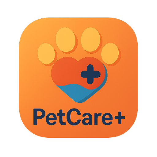 PetCare+: Dog & Cat Tracker Google Play icon captured 2026-08-14