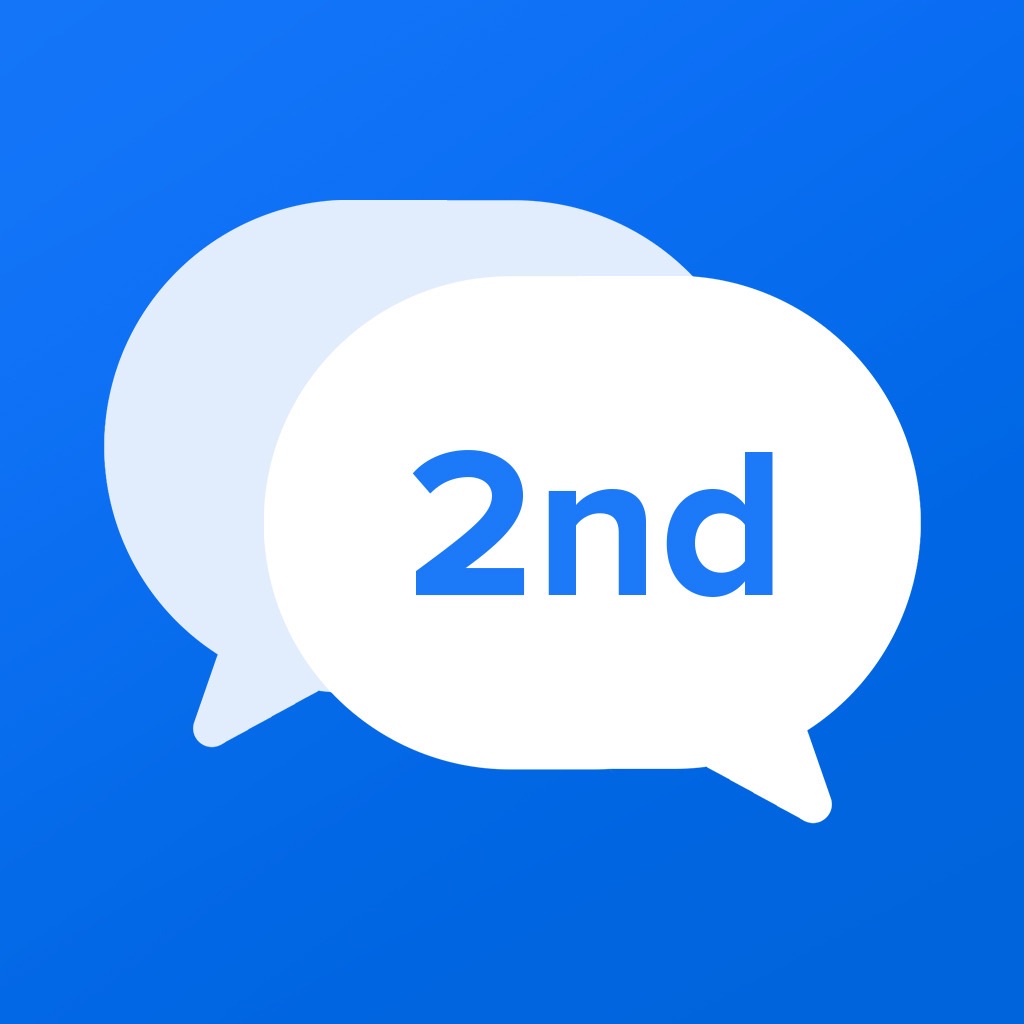 Second Texting Number app icon captured 2026-08-12