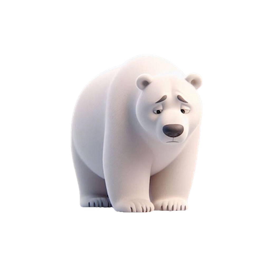 Sad Polar Bear Stickers app icon captured 2026-08-11