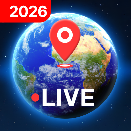 Live Earth Map - World Map 3D Google Play icon captured 2026-08-12