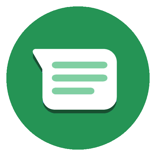 Sarand SMS Messenger Google Play icon captured 2026-08-14
