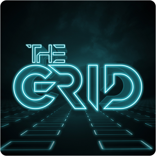 The Grid Pro - Neon Icon Pack Google Play icon captured 2026-08-13