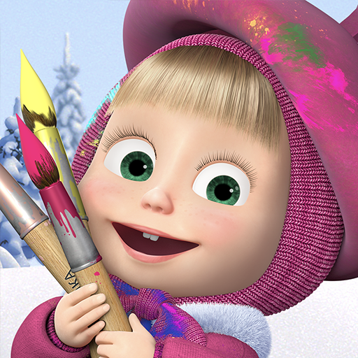 Masha e o Urso: Jogo De Pintar Google Play icon captured 2026-08-16