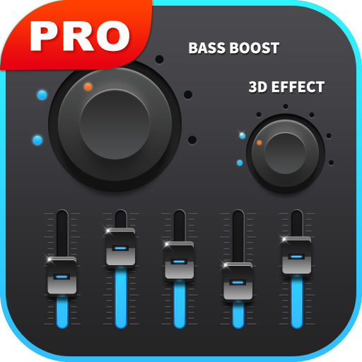 Bass Booster & Equalizer PRO Google Play icon