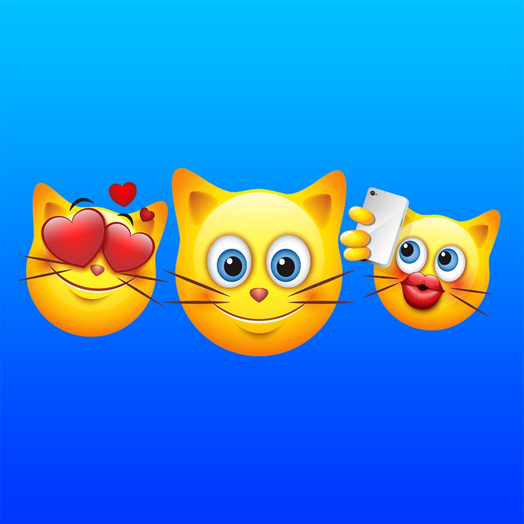 Emoji gato - Adesivos de Emoticon gatinho fofo app icon captured 2026-08-14