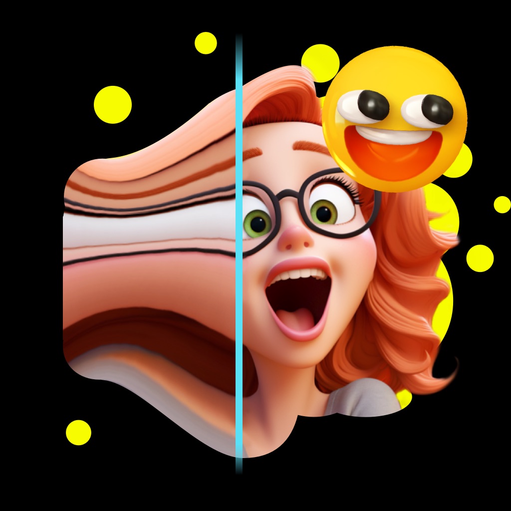 Time Warp: Scan Filter & Emoji app icon captured 2026-08-14