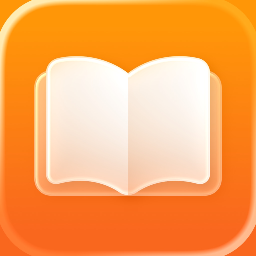 Apple Books app icon captured 2026-08-14