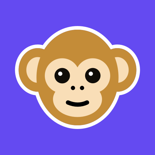Monkey - make new friends Google Play icon captured 2026-08-13