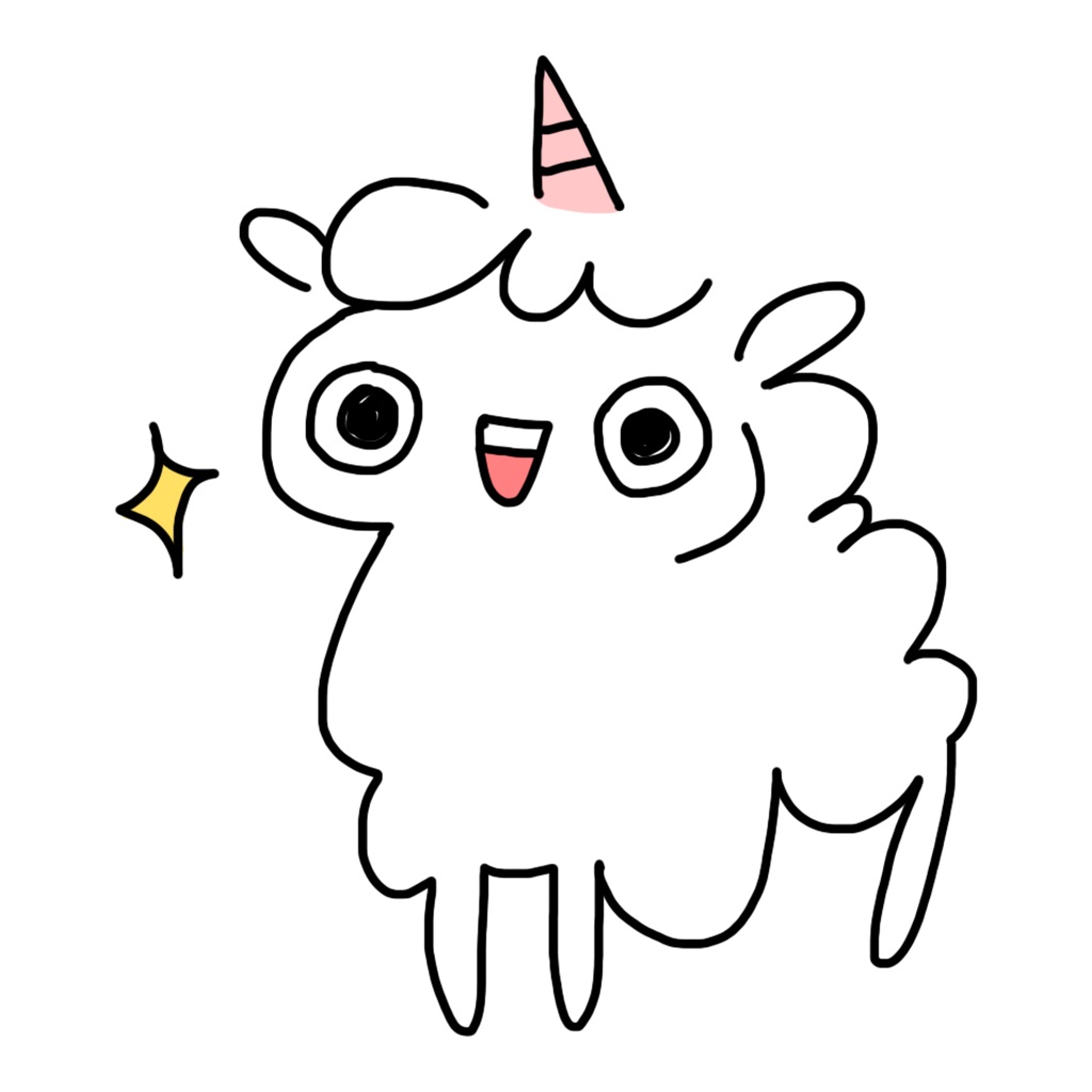 Fluffcorn Stickers app icon captured 2026-08-11
