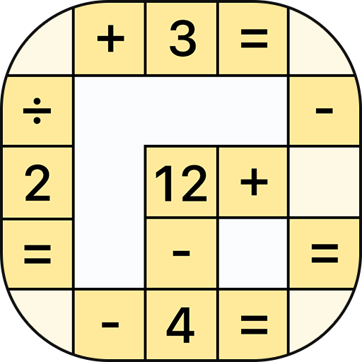 Crossmath® - Math Puzzle Games Google Play icon captured 2026-08-12