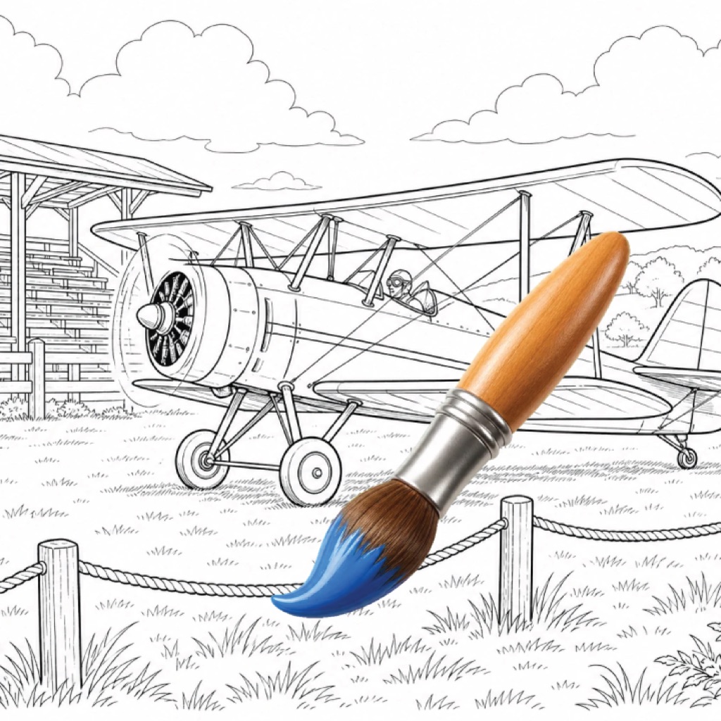 Kids Paint: Planes & Trains app icon captured 2026-08-11
