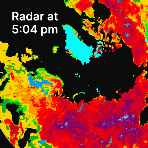 Tempo agora: radar e previsão Google Play icon captured 2026-08-16