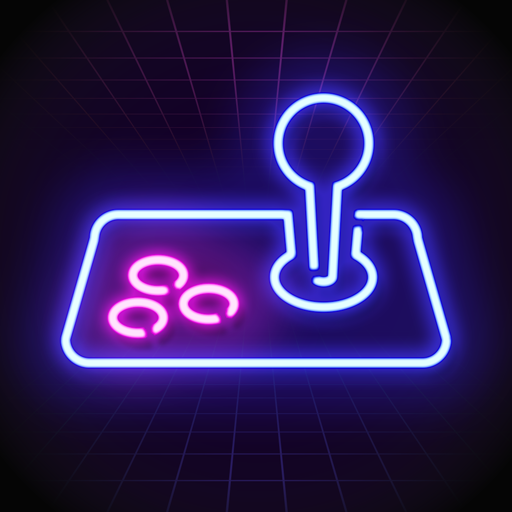 The Arcade · Game Hub Launcher Google Play icon captured 2026-08-12