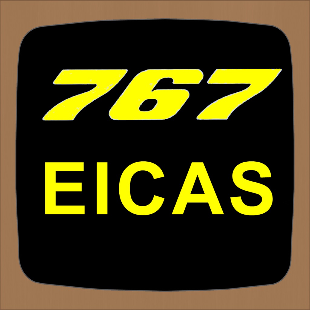 B767 EICAS app icon captured 2026-08-13