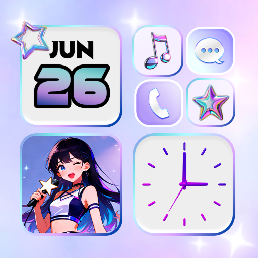 Themes: Ícones, Widgets, Temas Google Play icon captured 2026-08-16