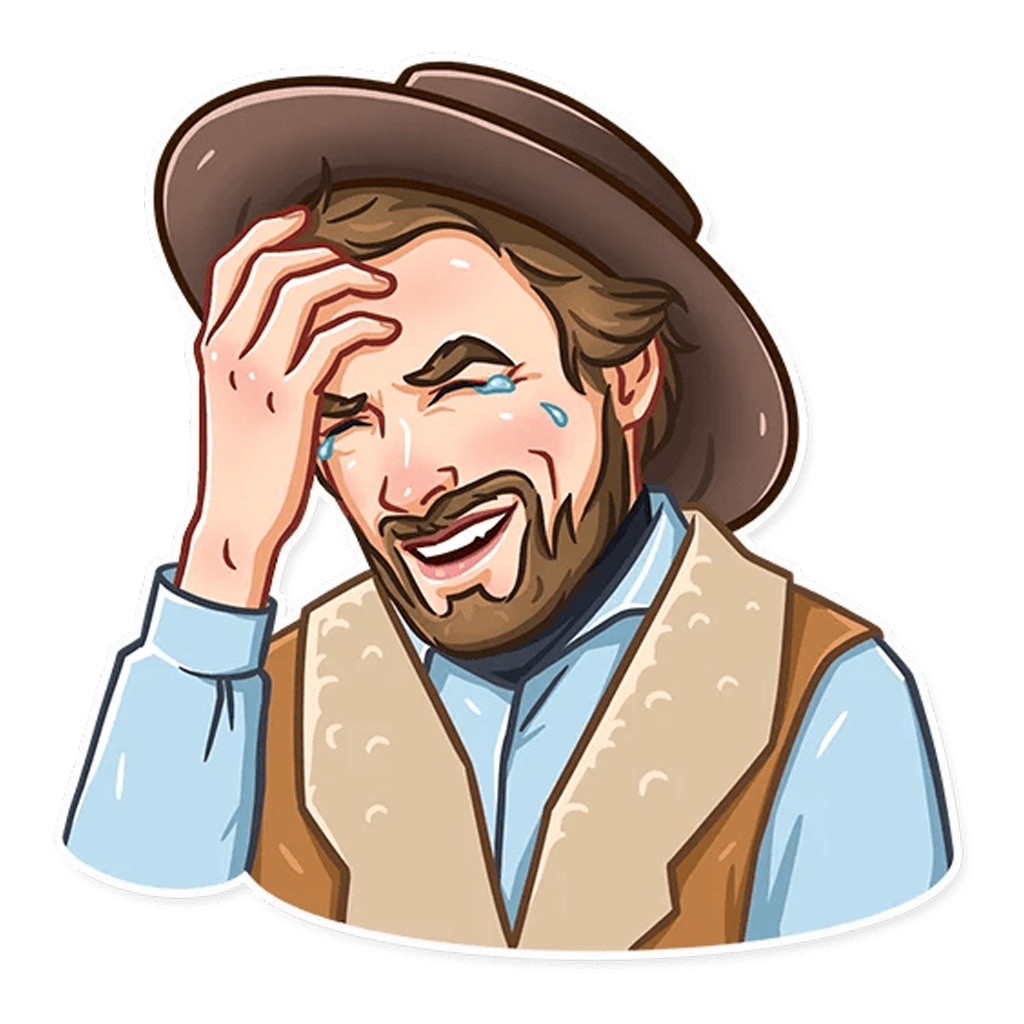 Cowboy Emoji Funny Stickers app icon