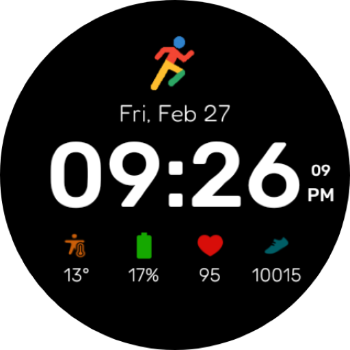 Pixel Style Plus Watch Face Google Play icon captured 2026-08-12