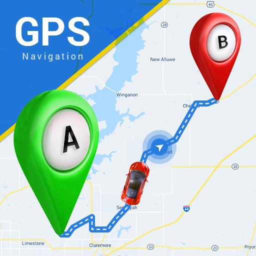 GPS, mapas off-line e direções Google Play icon captured 2026-08-16